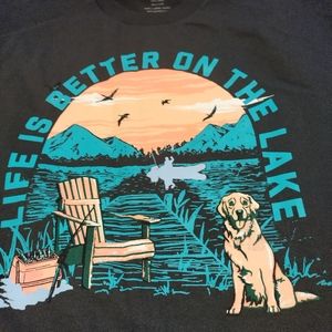 Brand new Life on lake much better shirt extra large..